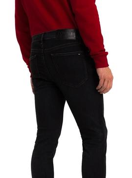 Pantalon Vaquero Tommy Jeans Simon Negro Hombre