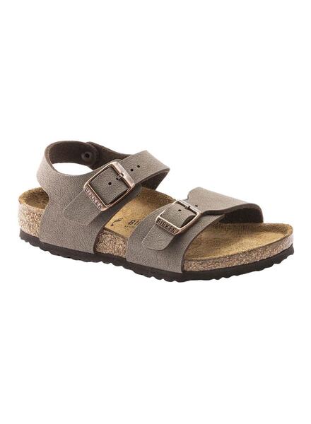 Birkenstock New York Tostado Niño Niña