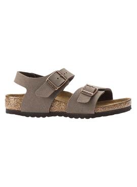 Sandalias Birkenstock New York Tostado Niño y Niña