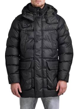 Parka G-Star Whistler Acolchada Negro Para Hombre