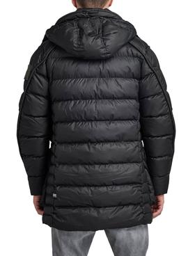 Parka G-Star Whistler Acolchada Negro Para Hombre