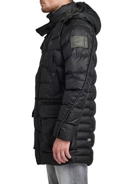 Parka G-Star Whistler Acolchada Negro Para Hombre