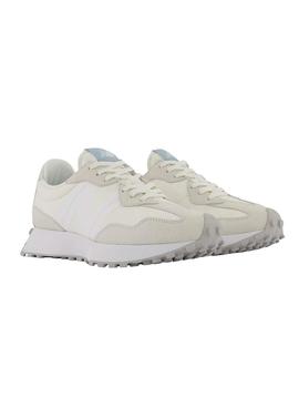 Zapatilla New Balance 327 Beige Para Mujer