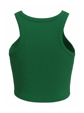 Top Crop Pepe Jeans Piera Verde Para Mujer