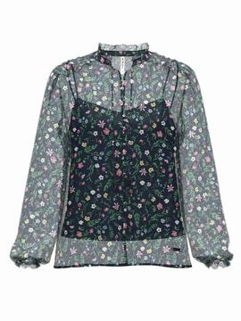 Blusa Pepe Jeans Gulsen Marina Para Mujer