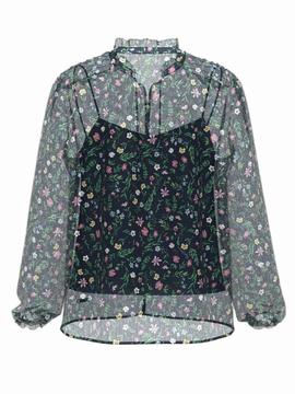 Blusa Pepe Jeans Gulsen Marina Para Mujer