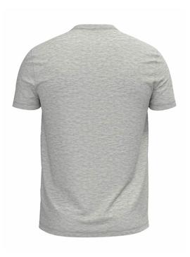 Camiseta Pepe Jeans Santino Gris Para Hombre