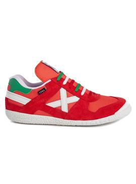 Zapatillas Munich Goal 1551 Roja Para Hombre