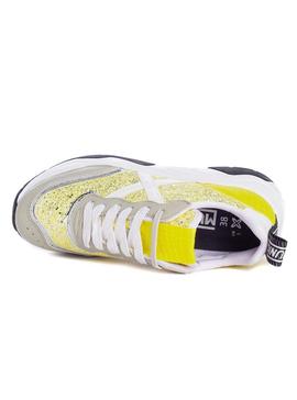 Zapatillas Munich Wave 100 Amarillo Para Mujer