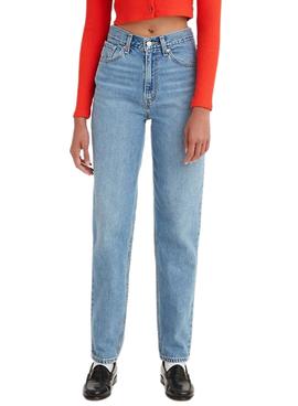 Pantalón Vaquero Levis 80s Mom Azul Para Mujer