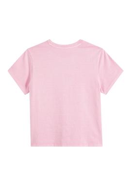 Camiseta Levis Graphic Classic Rosa Para Mujer