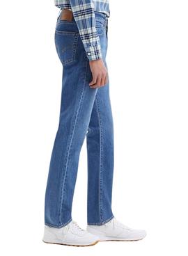 Pantalón Vaquero Levis 511 Slim Azul Medio Hombre