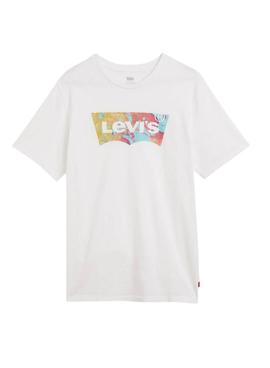 Camiseta Levis Graphic Blanca Hombre