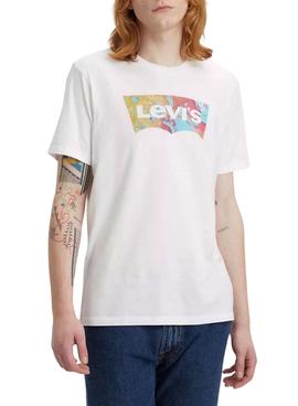 Camiseta Levis Graphic Blanca Hombre