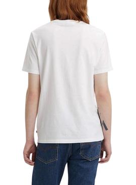 Camiseta Levis Graphic Blanca Hombre