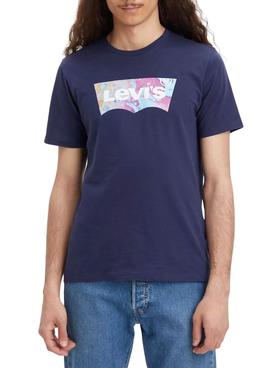 Camiseta Levis Graphic Marina Hombre