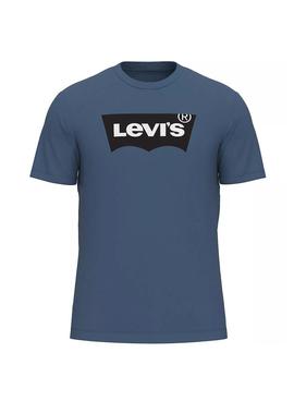 Camiseta Levis Graphic Logo Azul Hombre