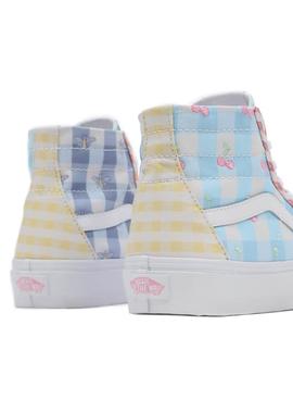 Zapatillas Vans Sk8-Hi Gincham Block Para Mujer