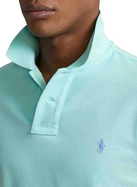 Polo Polo Ralph Lauren Knit Turquesa Para Hombre