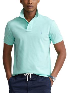 Polo Polo Ralph Lauren Knit Turquesa Para Hombre