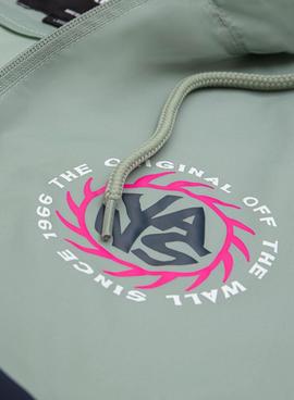Cortavientos Vans Summer Camp Gris y Marino Hombre