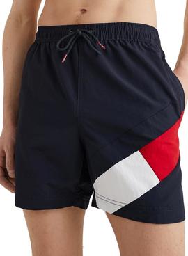 Bañador Tommy Hilfiger Drawstring Marino Hombre