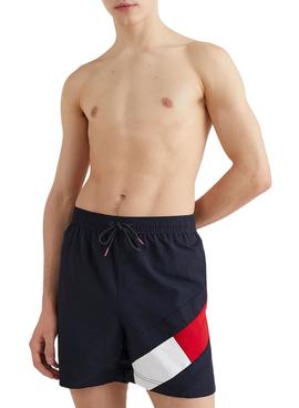 Bañador Tommy Hilfiger Drawstring Marino Hombre