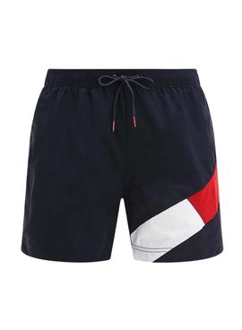 Bañador Tommy Hilfiger Drawstring Marino Hombre