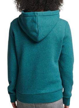 Sudadera Superdry Vintage Vl Interest Azul Mujer