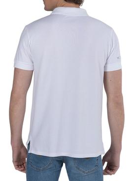 Polo El Pulpo Printemps Blanco Para Hombre