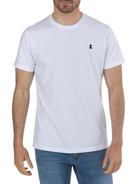 Camiseta El Pulpo Basic Logo Blanca Para Hombre