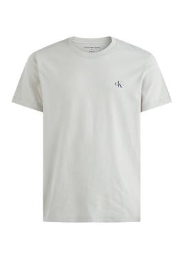 Pack 2 Camisetas Calvin Klein Monograma Hombre