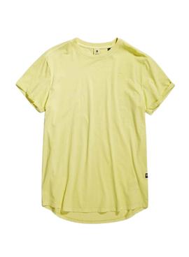 Camiseta G-Star Lash Amarilla Para Hombre 