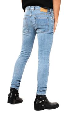 Pantalon Vaquero Diesel Sleenker Azul Hombre