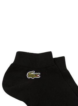 Pack de Calcetines Lacoste Sport Negros Hombre