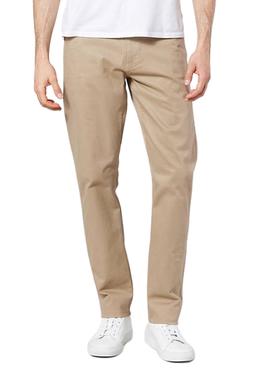 Pantalón Dockers Alpha Original Beige Hombre