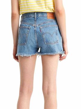 Short Levis 510 High Rise Azul Mujer