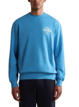 Sudadera Napapijri B-Hitra Azul Para Hombre