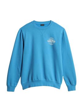 Sudadera Napapijri B-Hitra Azul Para Hombre