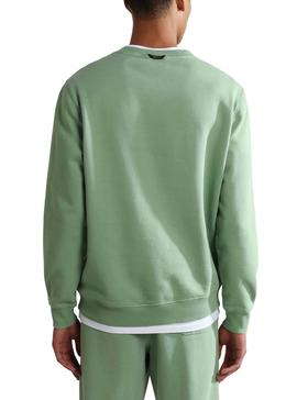 Sudadera Napapijri B-Hitra Verde Para Hombre