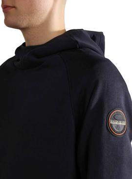 Sudadera Napapijri B-Whale Marina Para Hombre