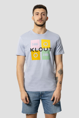 Camiseta Klout Puzzle Azul 