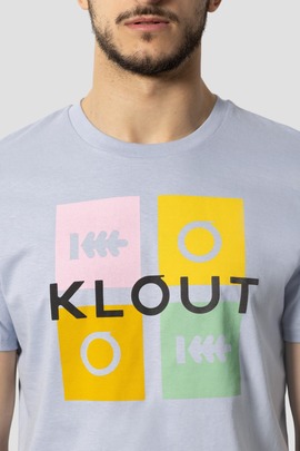 Camiseta Klout Puzzle Azul 