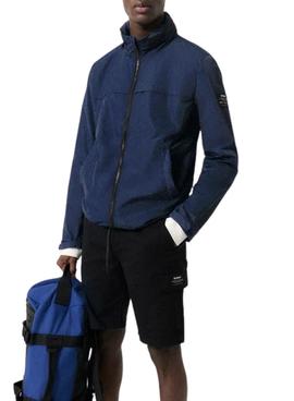 Chaqueta Ecoalf Benial Azul Para Hombre 