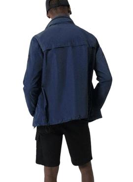 Chaqueta Ecoalf Benial Azul Para Hombre 