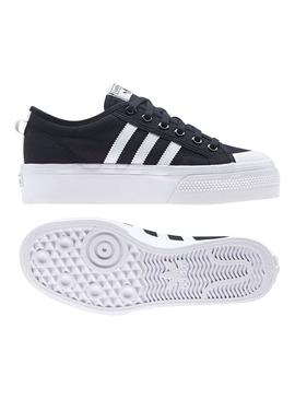 Zapatillas Adidas Nizza Platform Negro Para Mujer