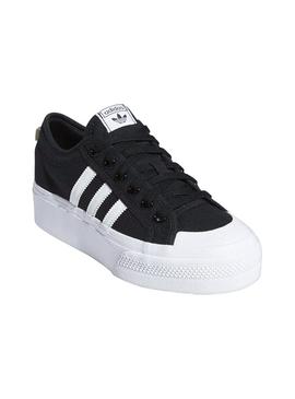 Zapatillas Adidas Nizza Platform Negro Para Mujer