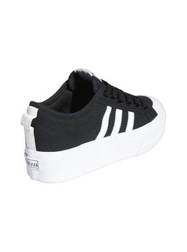 Zapatillas Adidas Nizza Platform Negro Para Mujer