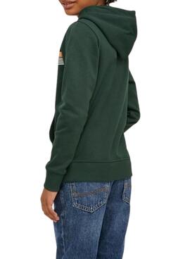 Sudadera Name It Iron Verde Para Niño