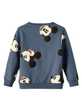 Sudadera Name It Mickey Azul Para Niño